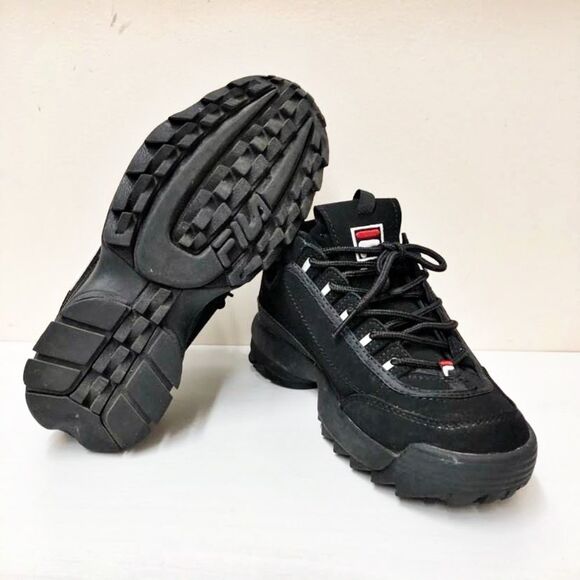 NIB 📦 FILA Black Disruptor II 2 - Picture 2 of 5